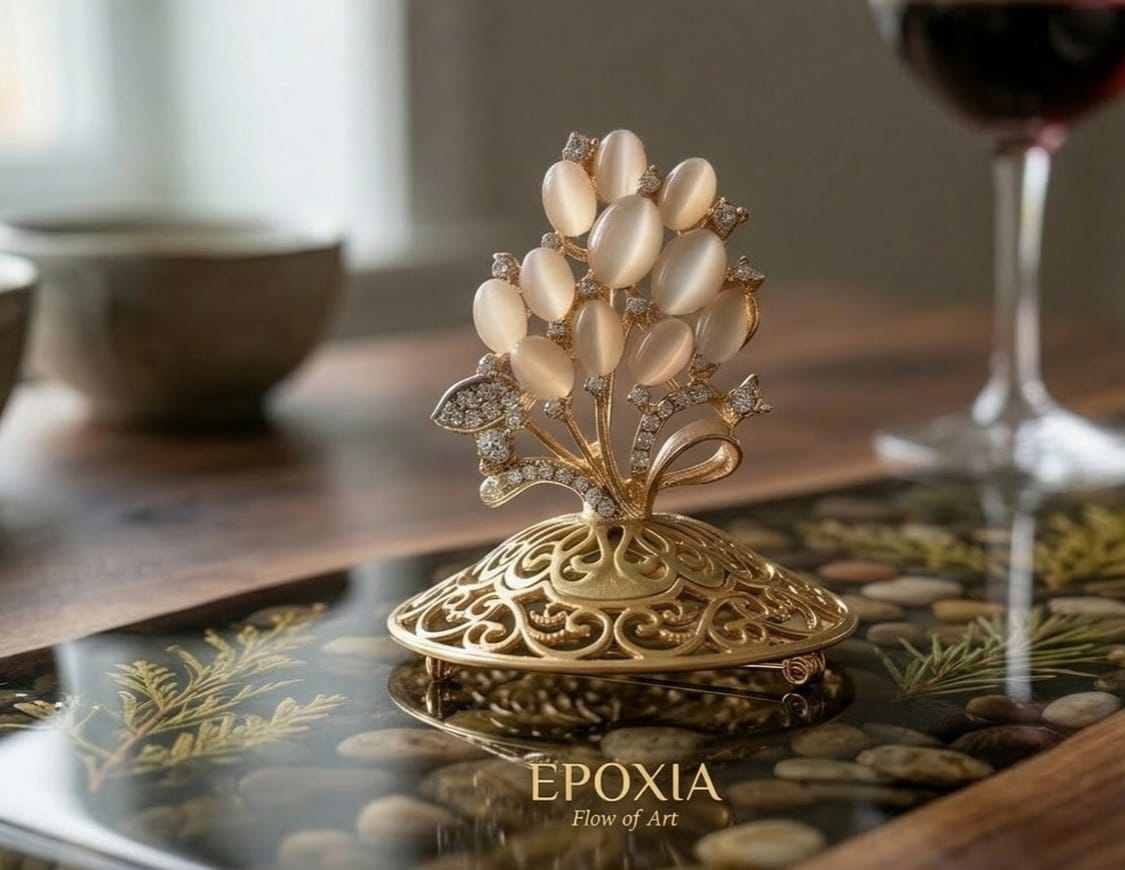 Wyposażenie wnętrz – dekoracja ze żywicy epoksydowej