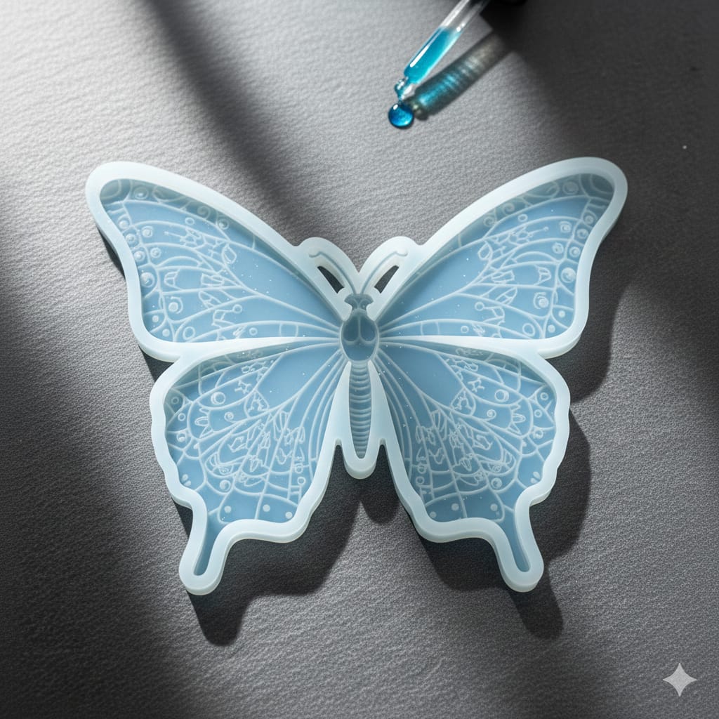 Wunyle / Motyle – kolczyki z żywicy epoksydowej